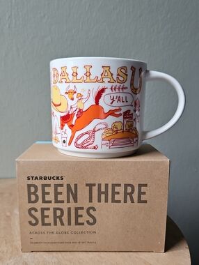 NIB Dallas Starbucks Been There Series Mug Texas